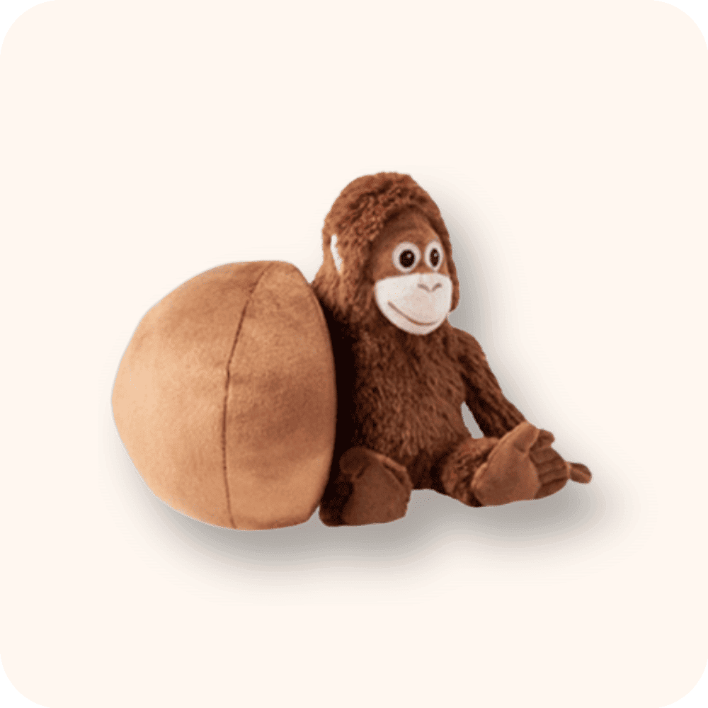Orangutan Ball Plush Orangutan Ball Plush